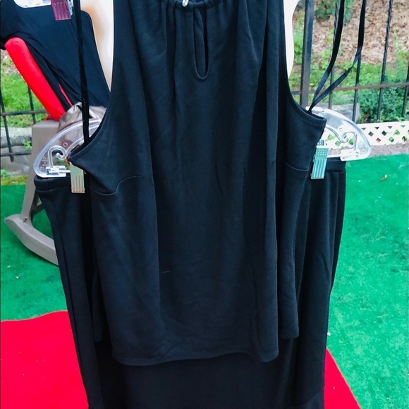 Ann Taylor Loft  LG -XL black 2 piece skirt set with stretch perfect travel set - Picture 8 of 14